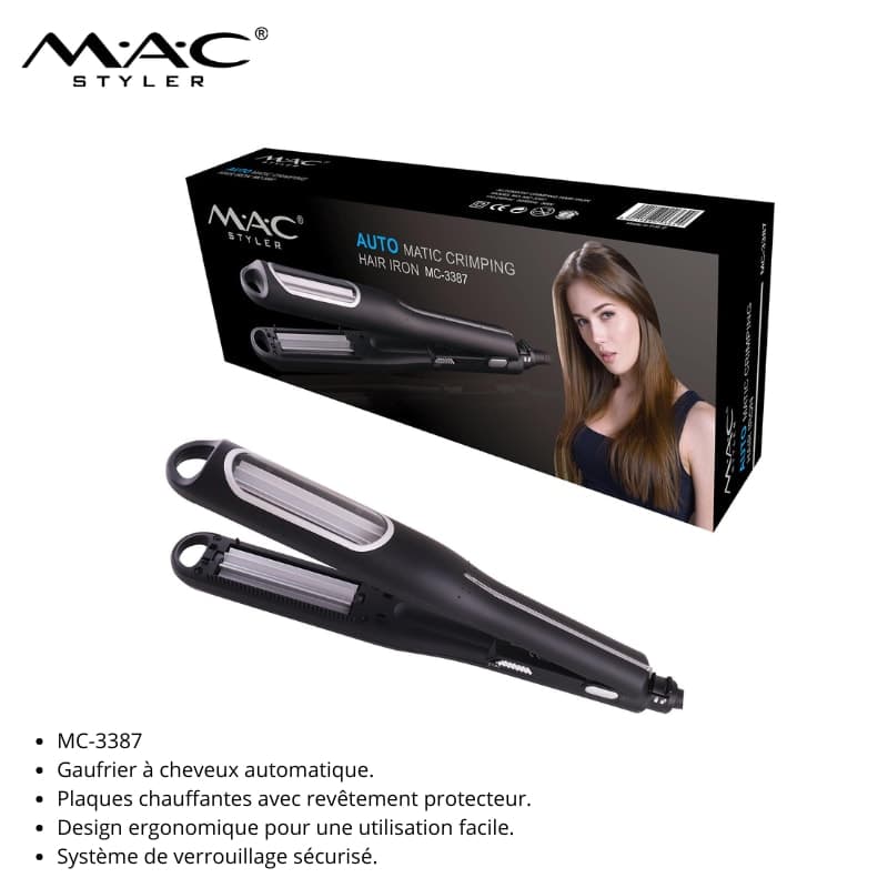 Fer à gaufrer automatique pour cheveux MC-3387 مكواة تمويج شعر أوتوماتيكية MC-3387 — vue 1