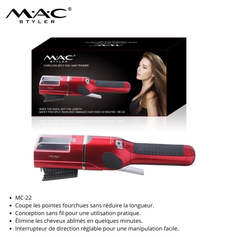 Brosse Anti-Fourches Cheveux فرشاة إزالة أطراف الشعر المتقصفة