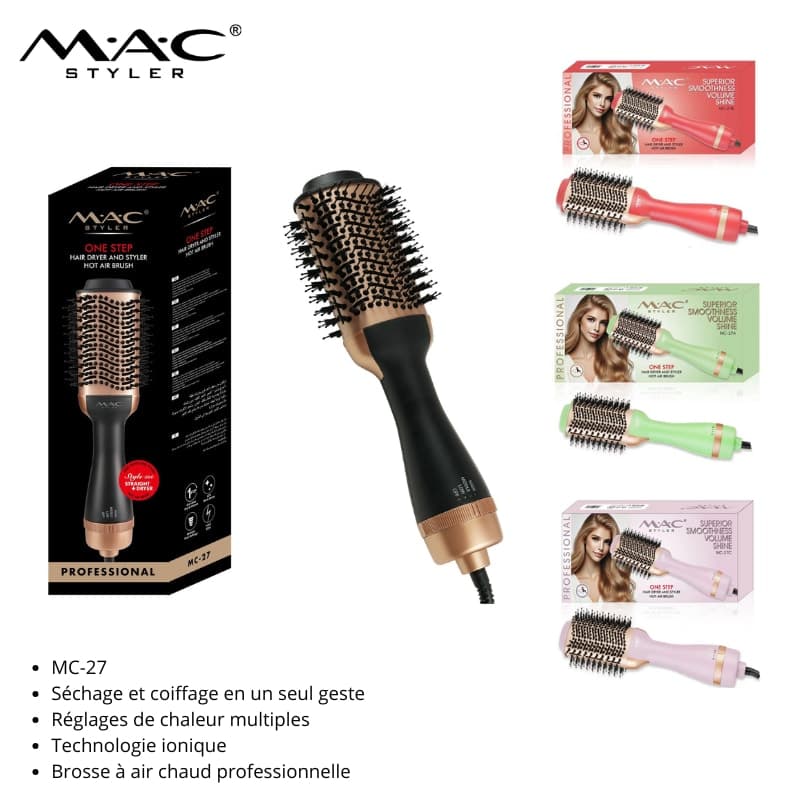 Brosse Soufflante MC-27 فرشاة تصفيف الشعر بالهواء الساخن MC-27