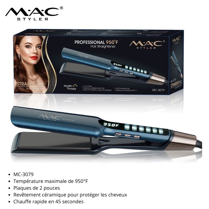 Lisseur Professionnel MAC Styler 950°F مكواة شعر احترافية MAC Styler 950°F